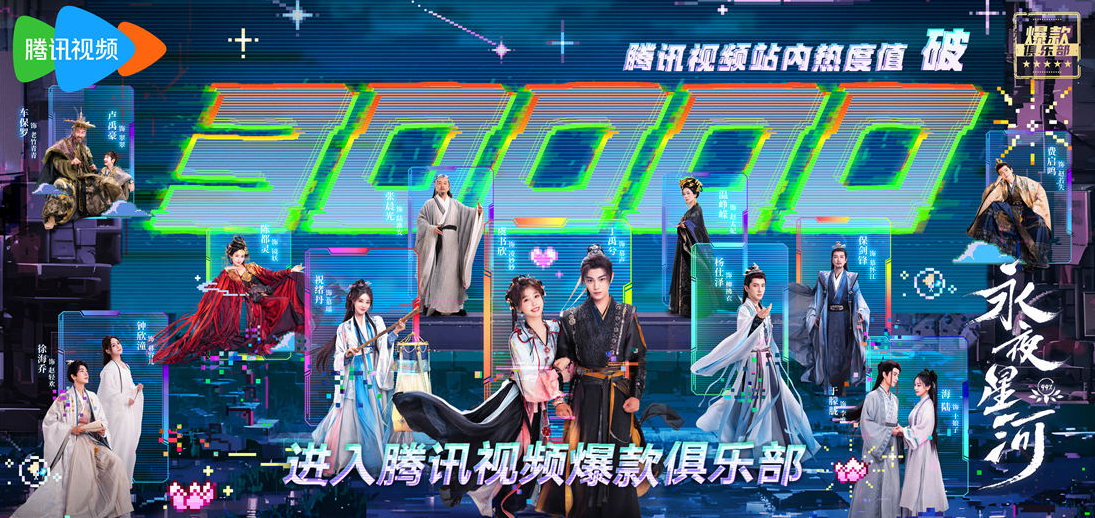 《永夜星河》火热收官 首创赛博古装轻喜剧全网霸榜点燃新赛道